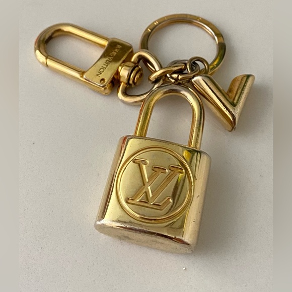 Louis Vuitton Handbags - SOLD‼️ Louis Vuitton Kaleido V Padlock Bag Charm/Key Holder